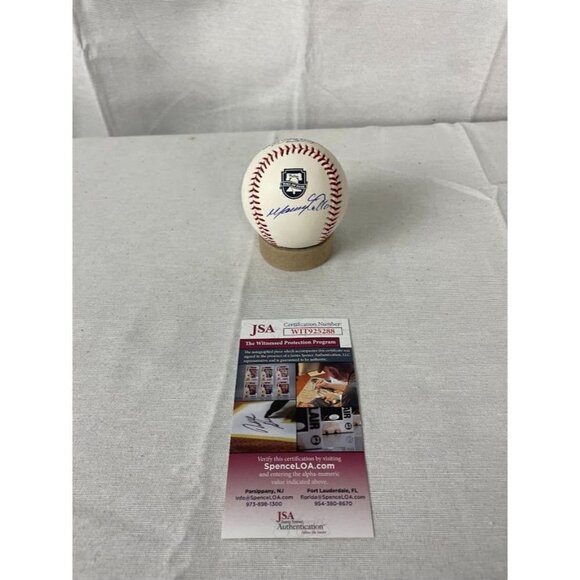 Manny Trillo signed autographed Phillies Hall Of Fame Baseball JSA - Picture 1 of 3